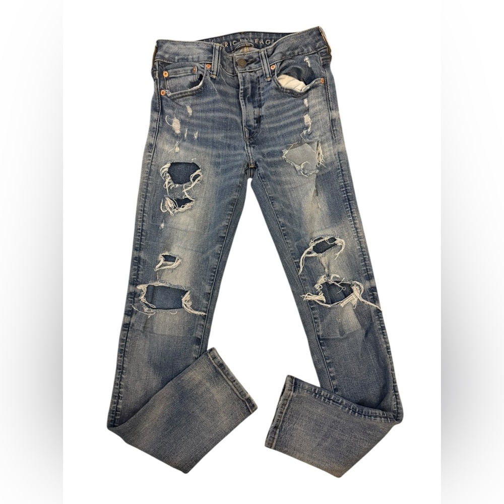 American Eagle Outfitters Dark Blue Denim Jeans